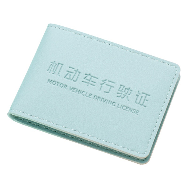 6 titular de la tarjeta de licencia de conducción fresca de las mujeres conjunto de licencia de conducir titular de la tarjeta de la manera ultra delgada titular de la tarjeta de la fábrica al por mayor