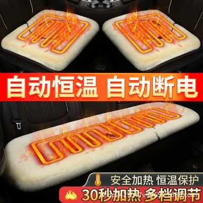 Wool pad, square cushion speed thermoelectric heating