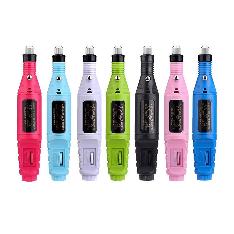 Pulidora de Uñas Eléctrica Portátil, Máquina de Manicura con Carga USB