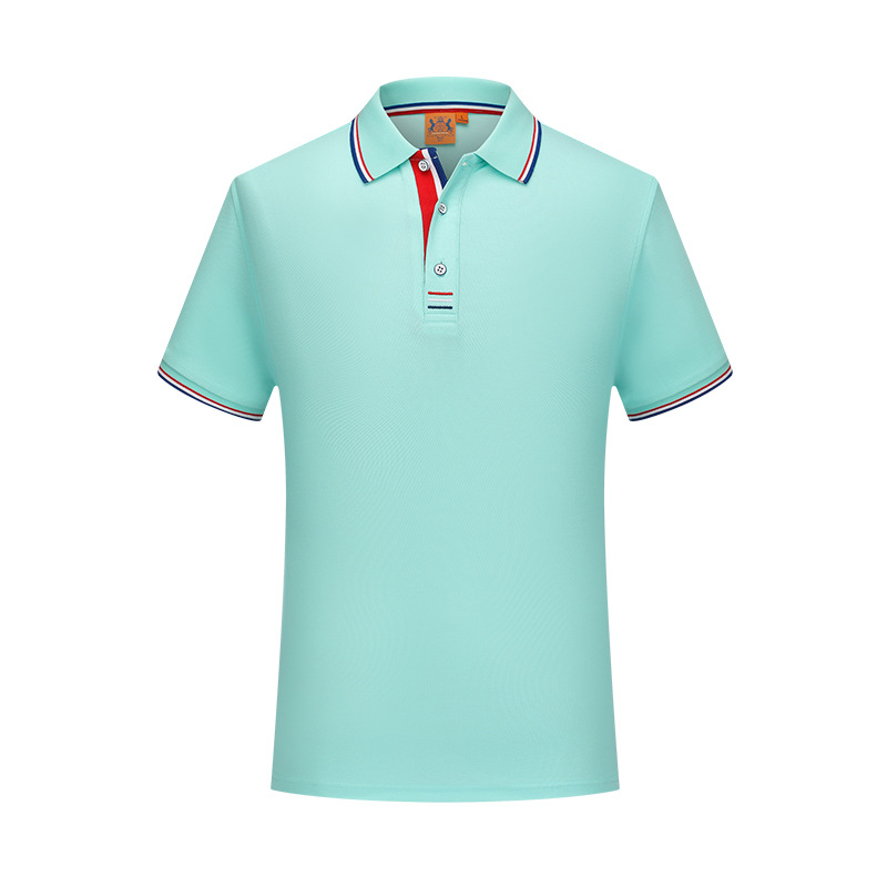 Ropa de verano de manga corta polo personalizada impresión LOGO oficina ropa de trabajo personalizada fábrica de ropa de personal empresarial