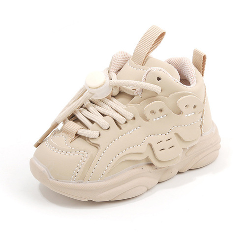 Generation spring and autumn baby toddler shoes 0-3 years old children's sports shoes non-slip men's and women's children's shoes dad's shoes