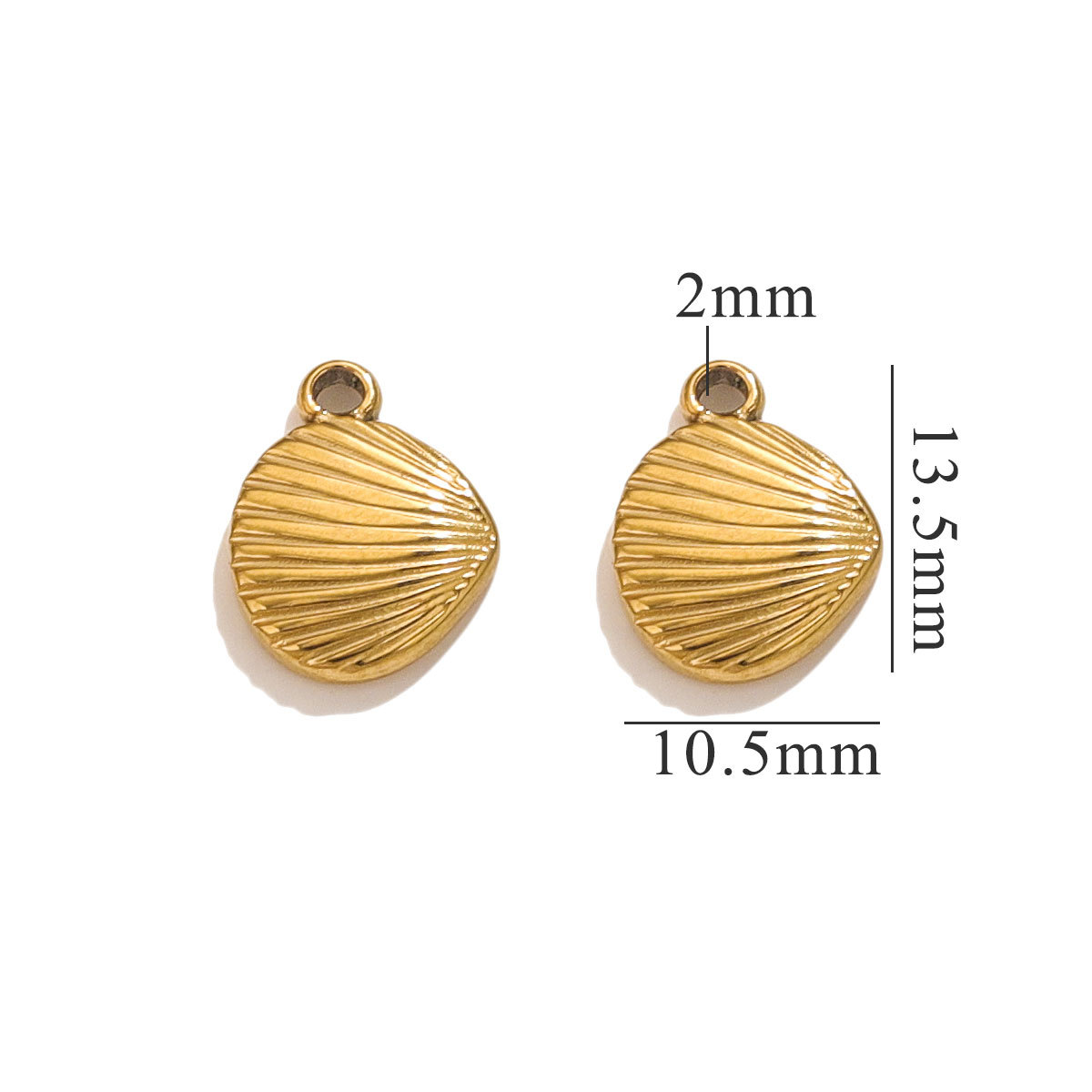 ステンレス海洋シリーズペンダントアクセサリー貝殻海螺海星DIYネックレスペンダントブレスレット工場