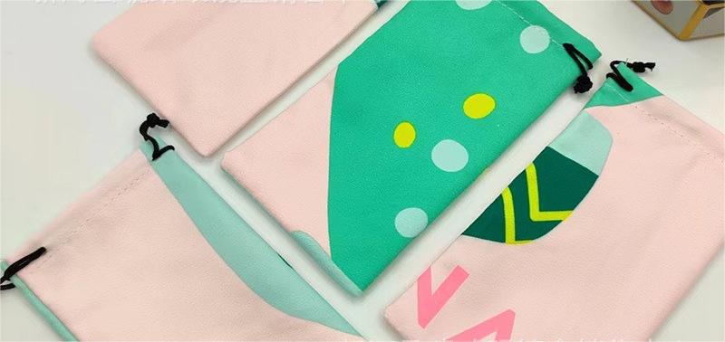 防圧毛布閉鎖収納汎用シンプルな携帯カラー植毛布サングラス包装弾口束口眼鏡袋|undefined