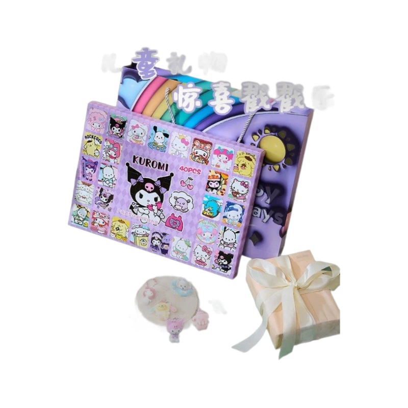 Sanrio, кукла из мультфильма, подарочная коробка, детский кулон для учеников начальной школы, подарок на день рождения