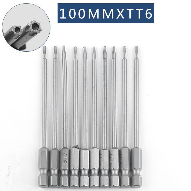 cabeza de lote de ciruela magnética fuerte cabeza de lote de aire magnético destornillador eléctrico taladro eléctrico 50 - 150MM