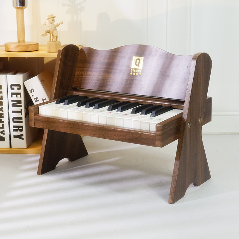 Children's piano toy, multi-functional electronic keyboard with microphone, beginner girl, 2-year-old, 3-year-old, 5-year-old, 6-year-old, cross-border e-commerce.