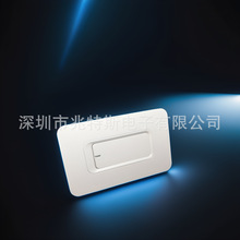 美标智能家居墙壁wifi手机APP定时开关机械按键塑胶开关外壳