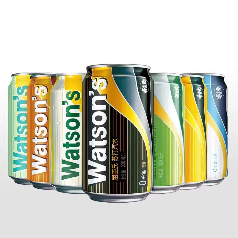 Watsons, air pump, carbonic acid, 330 ml, Soda