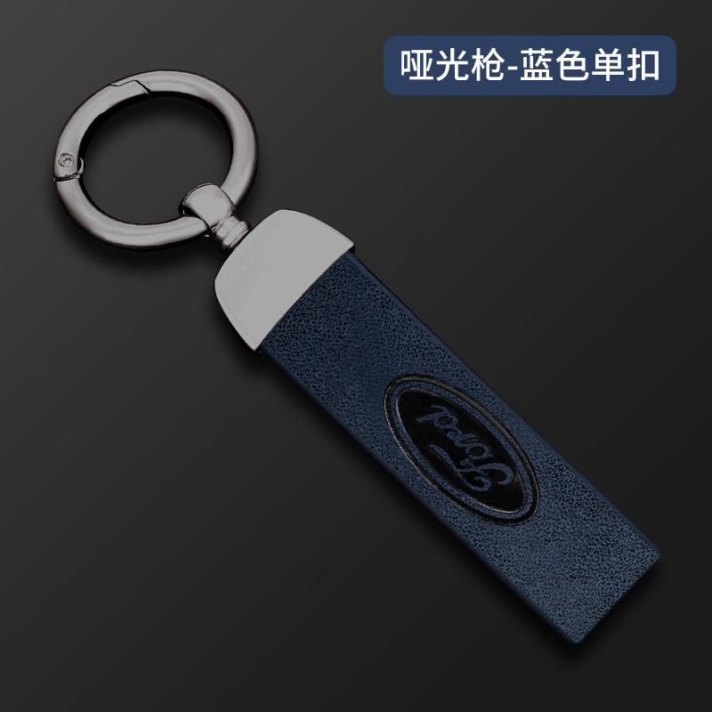 Hebilla simple mate Azul