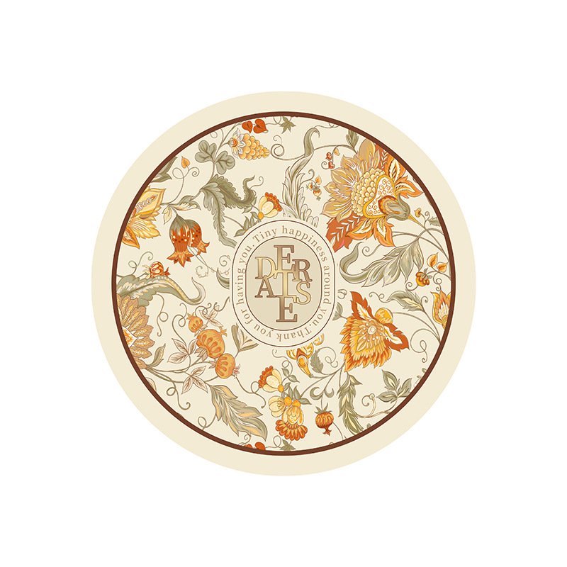 Tappeto rotondo vintage stile nordico boho per salotto e divano_voghion.com