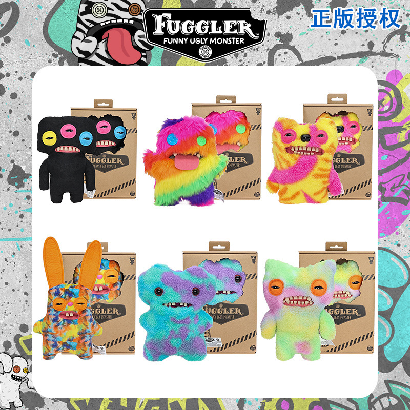 Fuggler公式正規版実験室異種シリーズ萌え歯モンスター人形醜い萌え歯がぬいぐるみ|undefined