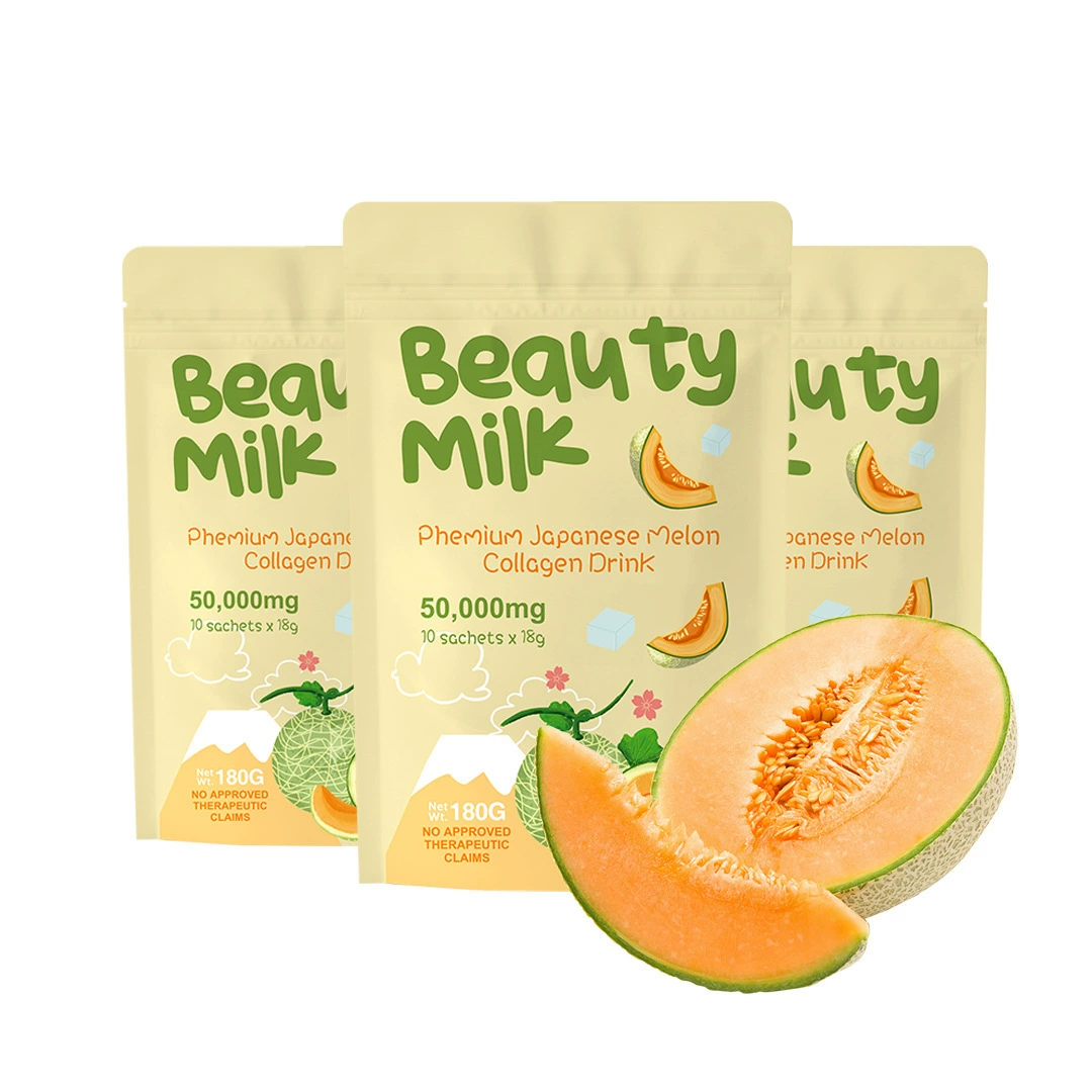 Переходной границы пользовательная Beauty Milk Premium Drink Powder Банан Фассенед Коллаген порошок