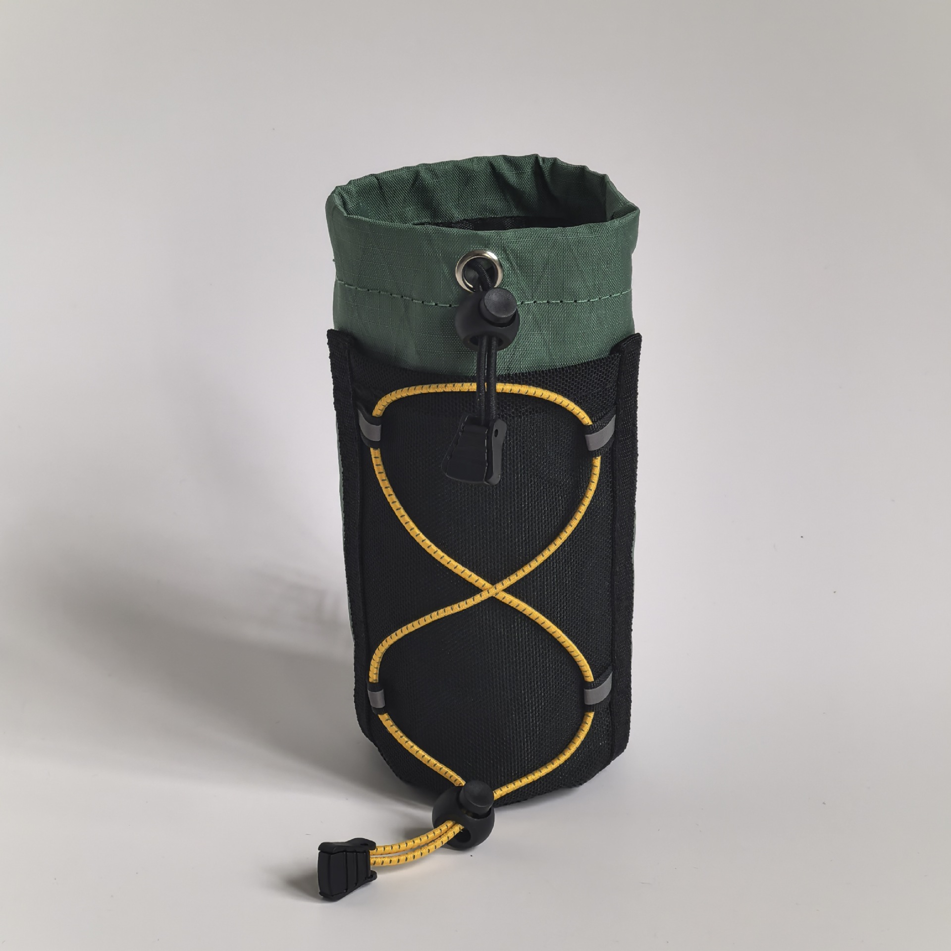 X-pac water bottle bag-green (yellow rope)