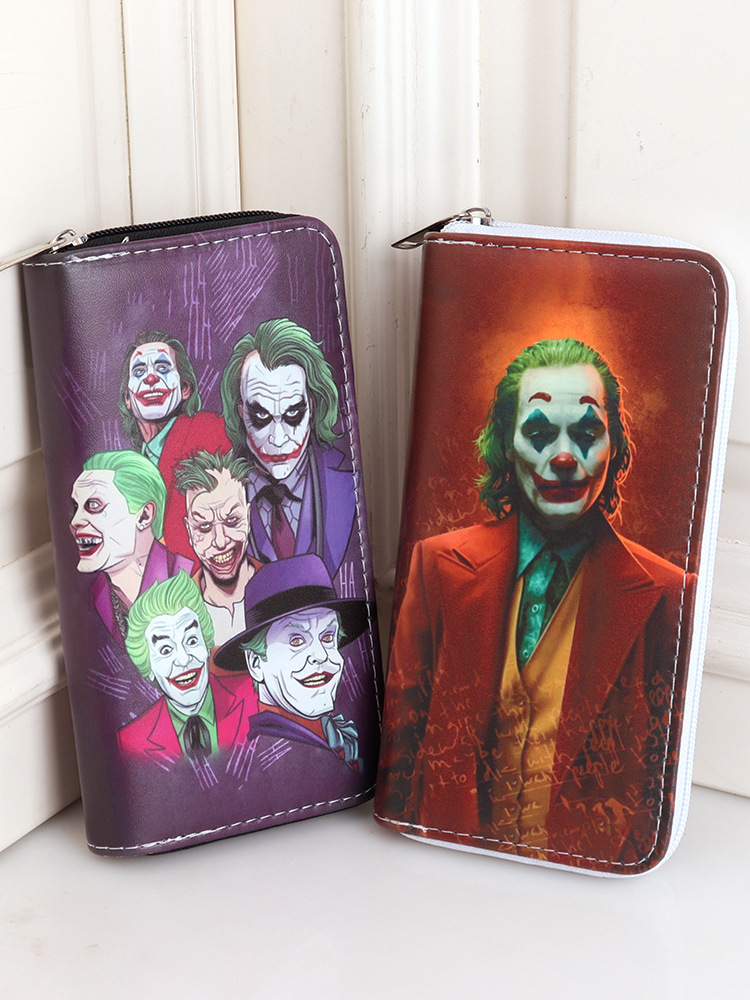 Cartoon capacious smooth women's wallet with zipper