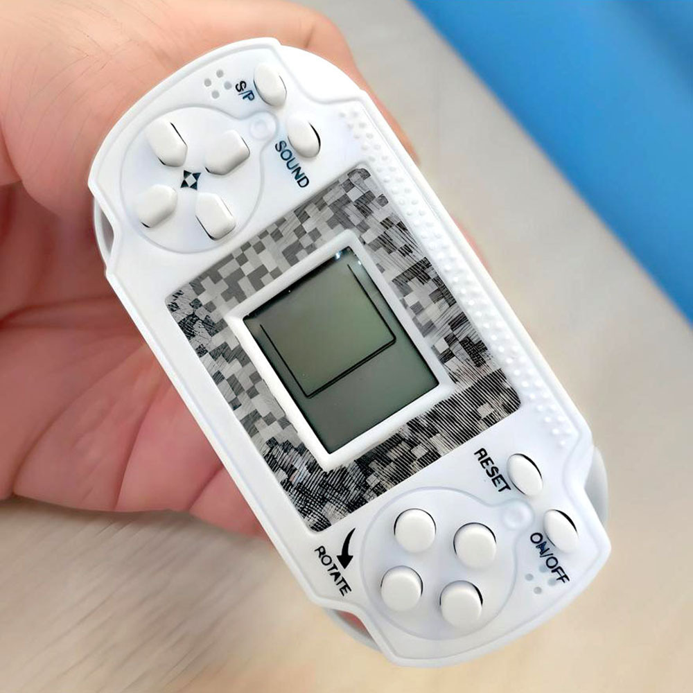 Mini Handheld Game Console, Nostalgic Classic Small-Sized Tetris Game Console, Cheap Children's Toy