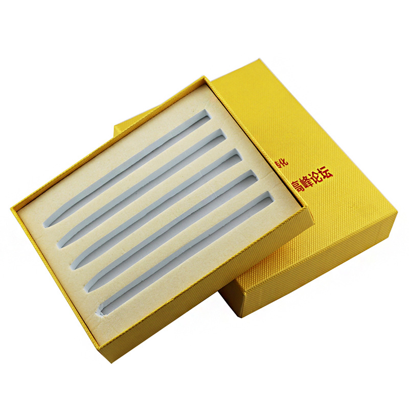 大号天地盖礼品套装笔盒 5支装钢笔纸盒EVA加厚盒子