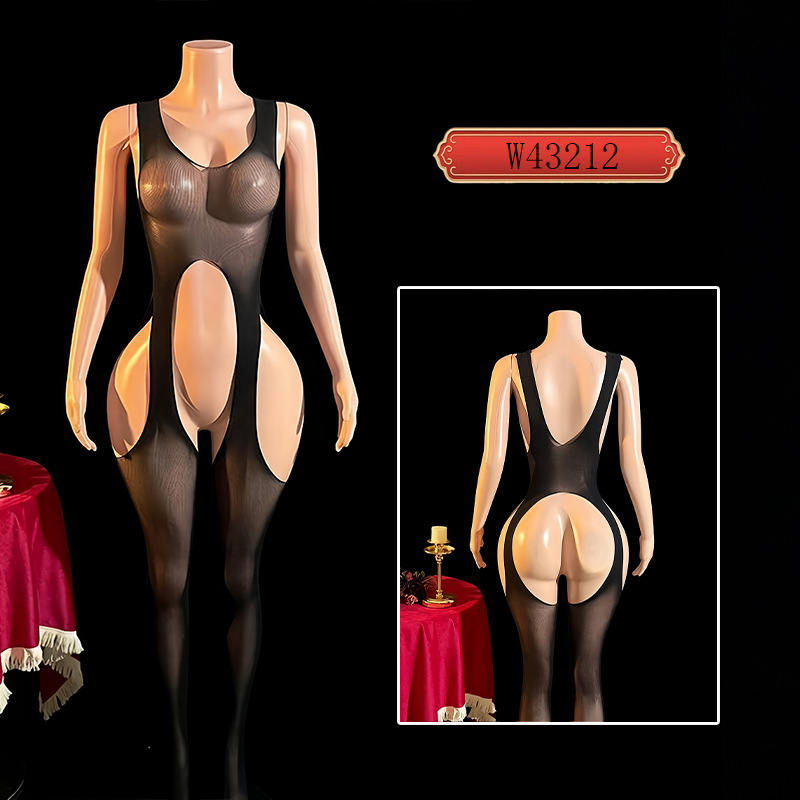 Yue mariposa europea y americana ropa interior de comercio exterior sexy uniforme de mujer transfronterizo ajustado camisole W43212