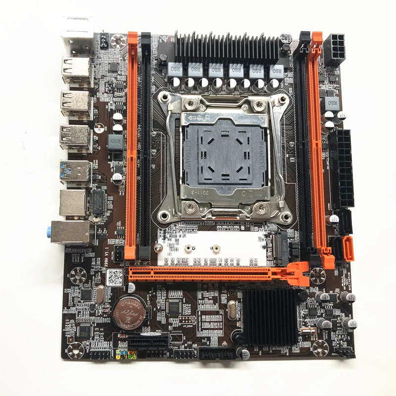 Motherboard X99H LGA2011-3, DDR4×4, M.2 NVMe, USB 3.0 & SATA3 — supports E5 V3/V4