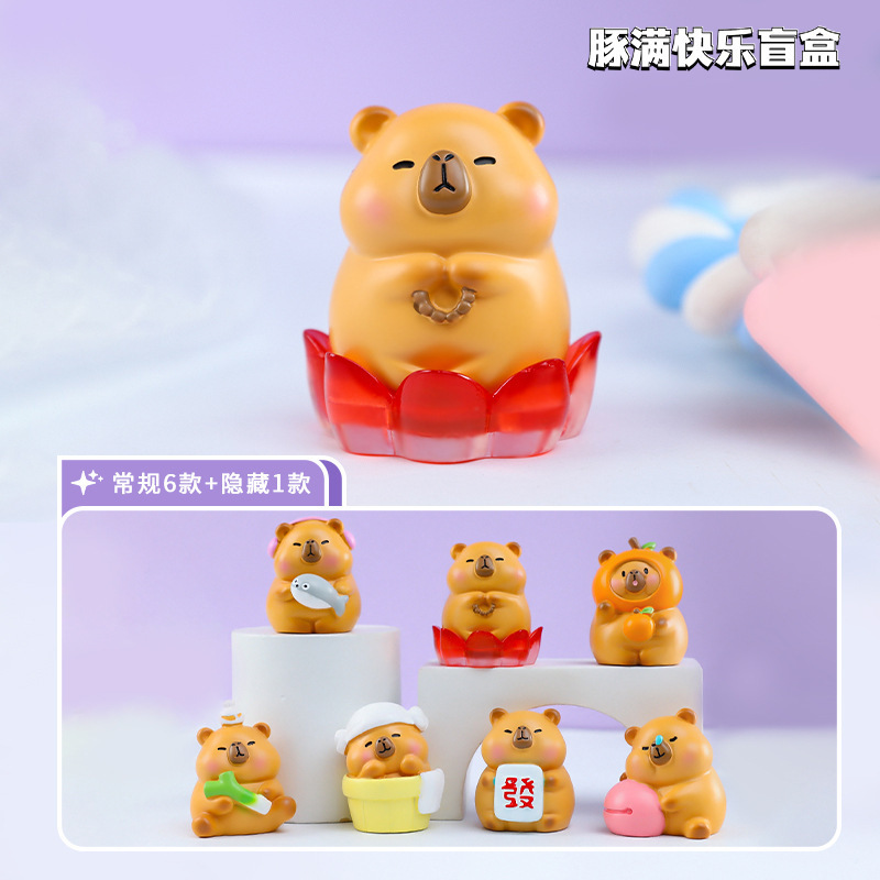 Moda jugar muñeca kappabala caja ciega exquisita caja ciega juguete de dibujos animados periférico hecho a mano regalo de cumpleaños para niños al por mayor