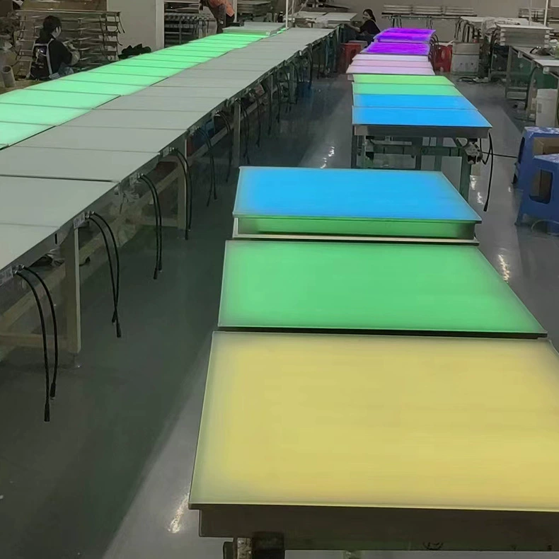 LED-кирпичный квадратный светильник, гравитационное датчик человеческого движения, шаги на ступню, цветной свет на открытом воздухе, стальная оболочка, стекло, встроенные светильники