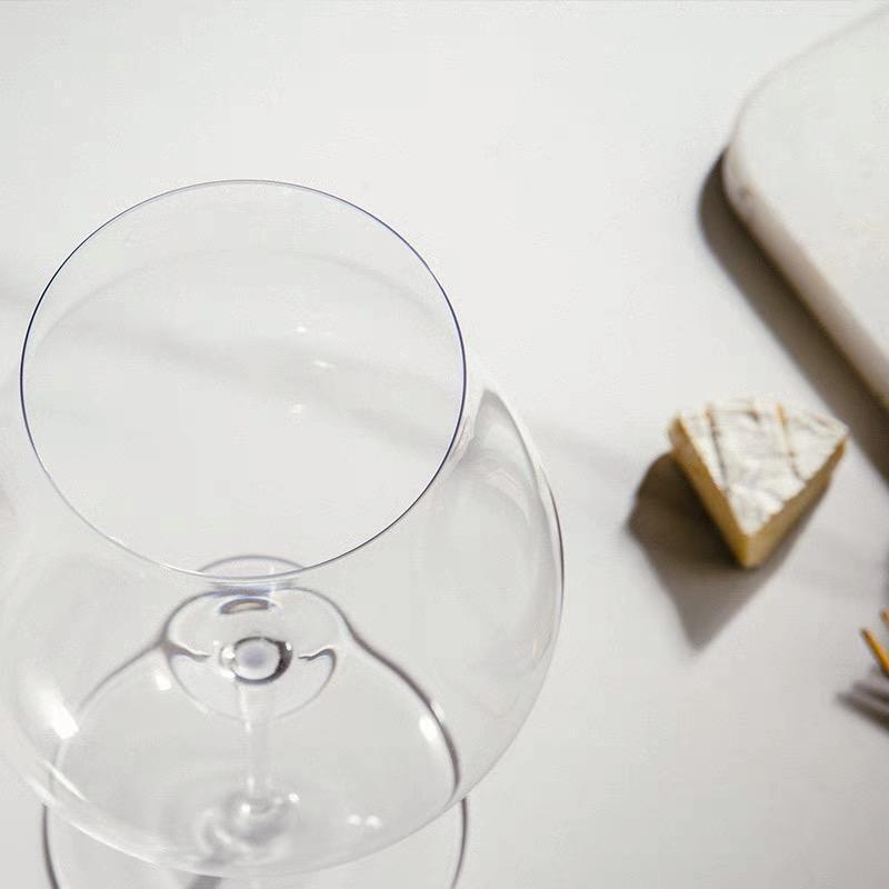 Tazas de vino de Bordeaux delgadas, tazas de olor, tazas de degustación de vino blanco europeas, tazas de pie alto