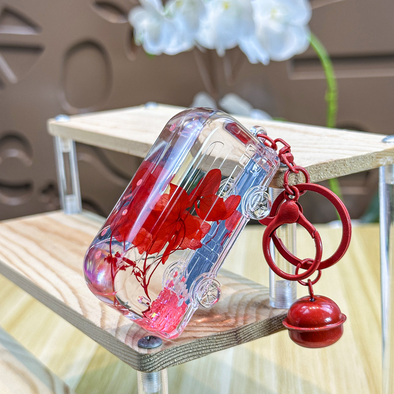 Cartoon Dream Bear Girl Keychain leche rosa muñeca adorable bolso de pareja colgante pequeño regalo al por mayor