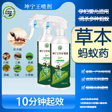坤宁王草本蚂蚁药喷雾剂家用全窝端除白蚁防治户外灭红火黑蚂蚁药
