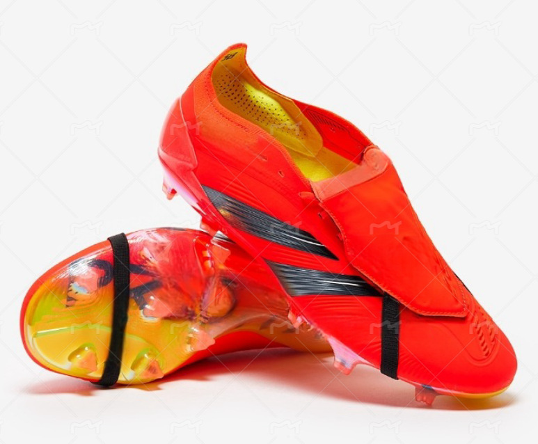Zapatos de fútbol FG de caña alta, muy vendidos en el extranjero, completamente tejidos con cordones, un par disponible para la venta, buscamos agentes.