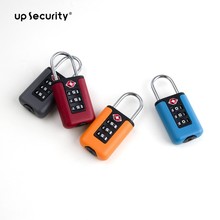 新款海关锁 TSA海关密码锁旅行箱包锁迷你拼色设计箱包密码挂锁