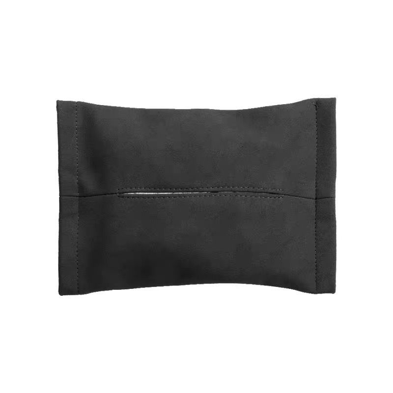 Caja del tejido del coche colgando multi-función apoyabrazos Silla de nuevo bolsa de tejido gamuza coche parasol caja de pañuelos