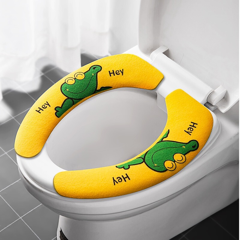 トイレシート、トイレシートパッド、便座パッド、四季通用トイレパッド、トイレ冬用便座、静電吸着|undefined