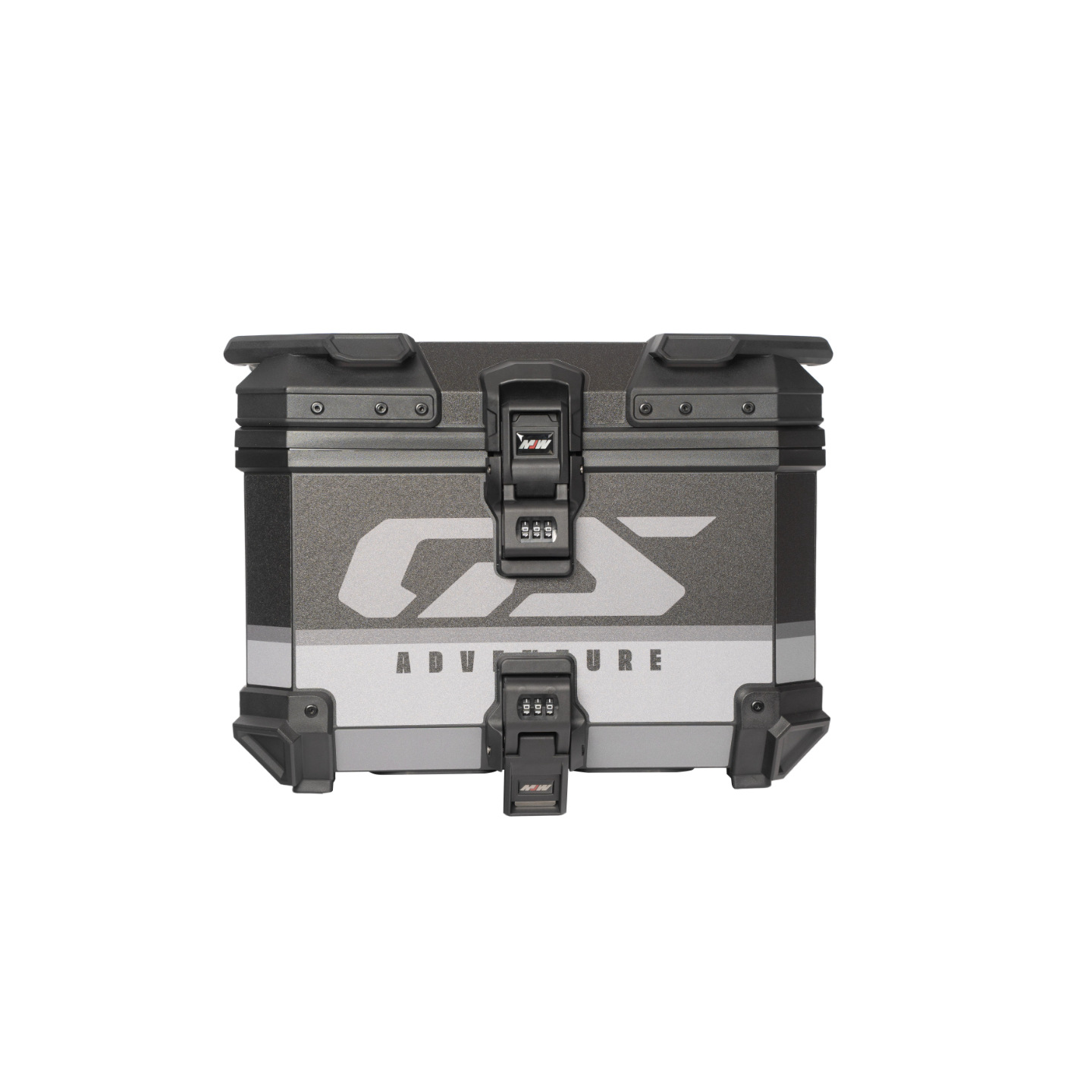 New model 45L motorcycle ABS plastic tail box with password lock, large quick-release motorcycle tail box No. 9
