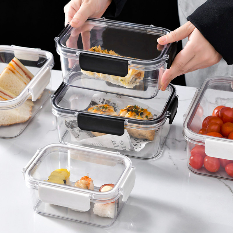 Caja de almacenamiento especial para refrigerador congelador con cubierta caja de sellado de alimentos bocadillos caja de verduras latas de alimentos