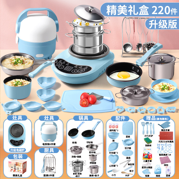 Mini cocina real cocinar juguetes para niños de 3 - 6 años de edad 9 cocinar cocinar cocinar cocinar