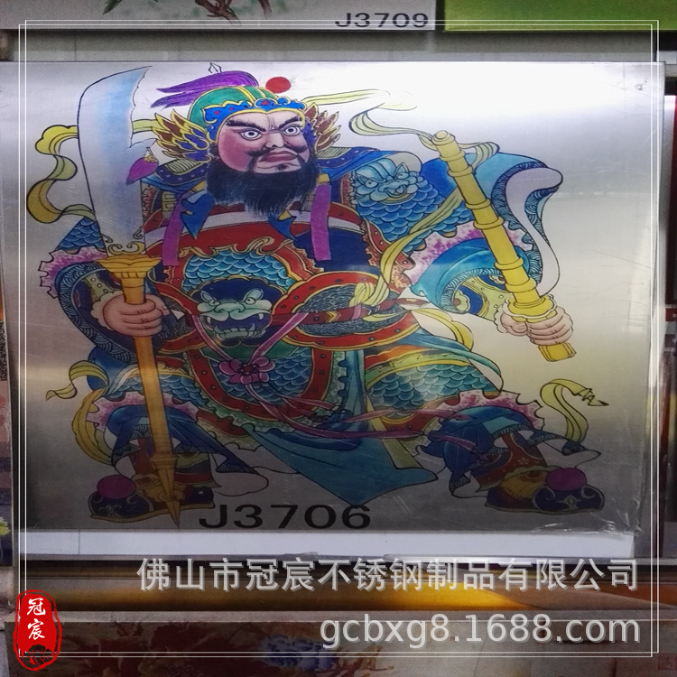 耐高温不锈钢装饰板 彩色不锈钢墙面装潢板 厚度1.2mm的304复古木