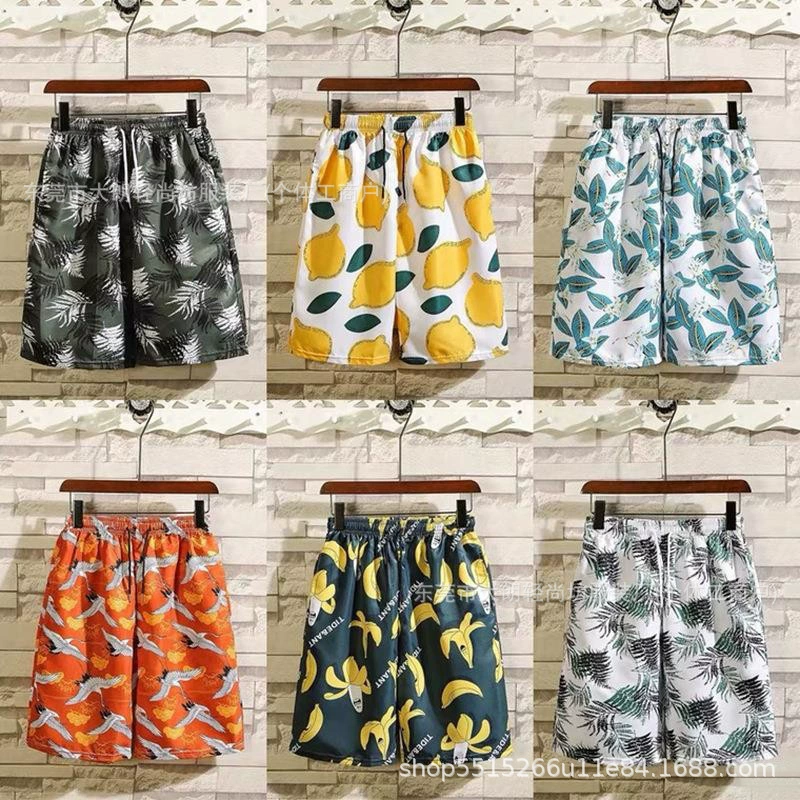 Beach quick dry thin trend breathable trousers, loose fit, oversize