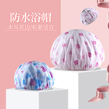 小红书推荐三合一双层超细纤维简约出口热销焗油护发女士女神浴帽