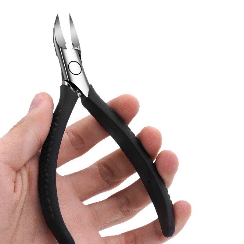 Fábrica de tijeras de uñas de acero inoxidable pedicura herramientas de uñas pinzas de garganta conjunto de tijeras de piel muerta