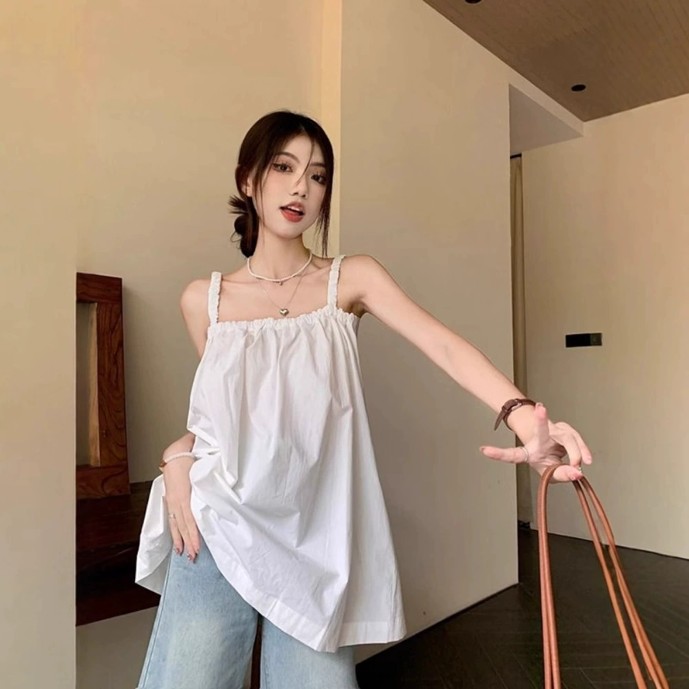 Белая женская кофточка с открытыми плечами, летняя верхняя одежда без рукавов, красивая спинка, боковое прикрытие груди, топ-бебидолл, топ без спинки допамина.