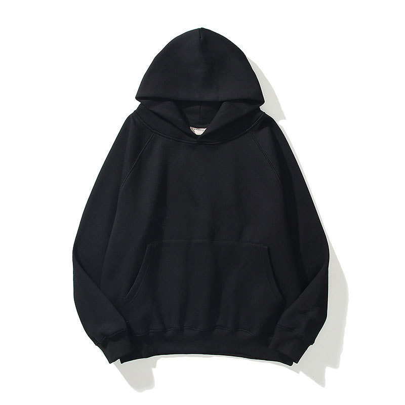 Loose Fit Type Men's Sports Solid Color Long Sleeve Men's Hoodies