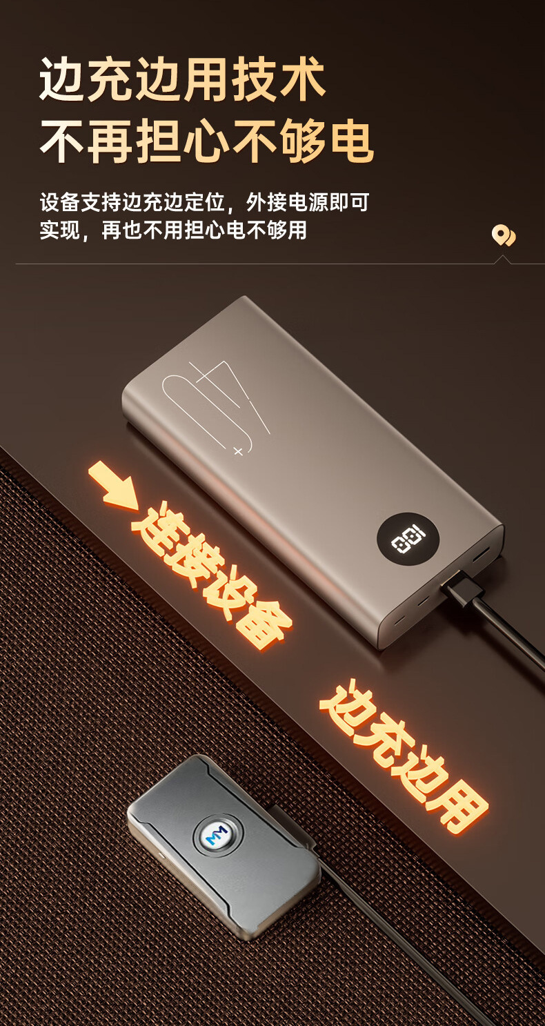Cross-Border Popular Car-Mounted Satellite Gps Locator, Car Anti-Theft 5g No-Installation Strong Magnetic Gps Tracking Device