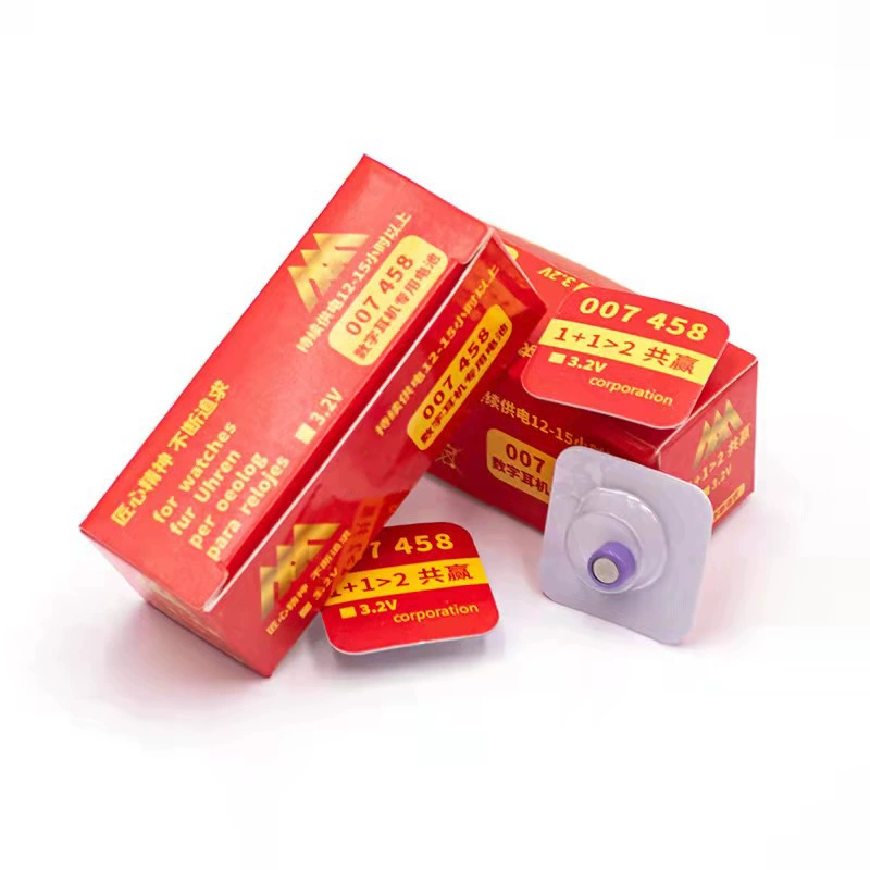 Отдельная упаковка Красная одиночная карта 007 458 специальный аккумулятор 001 V1 V2 беруши Специальная Электроника