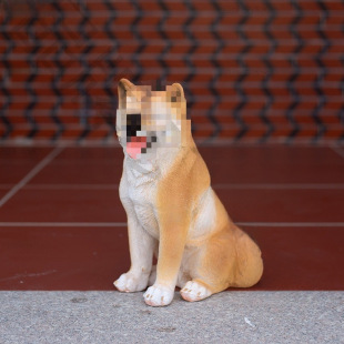 Animal Ornaments Yard Resin Creative Floor-Standing Courtyard Home Decoration Villa Animal Dog Model