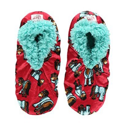 Lazy Style Stuffed Slippers Socks for Women, Cute Stuffed Lining Home Slippers, Non-Slip Slippers Socks