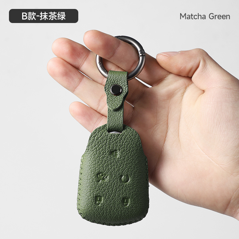 B타입 - 가죽버클 [말차그린]