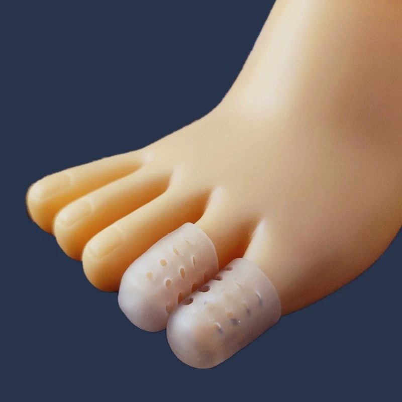 Прозрачный чехол для пальцев ног, защитный чехол для пальцев ног, защитный чехол для мизинца SEBS, защитный чехол для пальцев ног