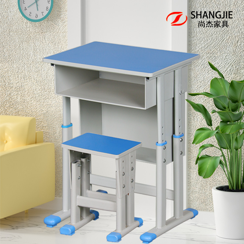 Student desks and chairs single adjustable training class primary and secondary school desks and chairs factory direct tutorial class Student desks and chairs single adjustable training class primary and secondary school desks and chairs factory direct tutorial class