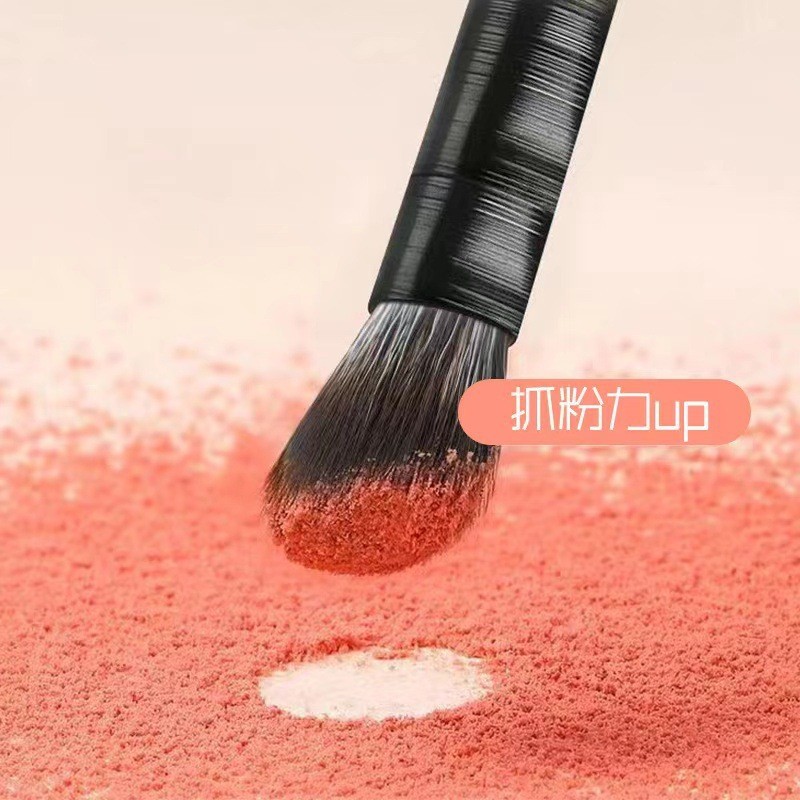 6 cepillo de sombra de ojos negros, pelo suave, tinte de seda de seda, cepillo de cuchilla de línea de ojos, 10 cepillo de detalle de ojos, cepillo de maquillaje de Cangzhou