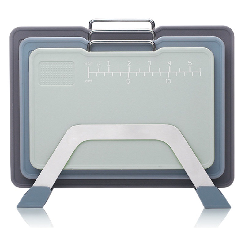 Las piezas de la tabla de cortar de clasificación para bebés engrosadas se adaptan al suplemento alimenticio multifuncional PP tabla de cortar de plástico tabla de cortar de frutas