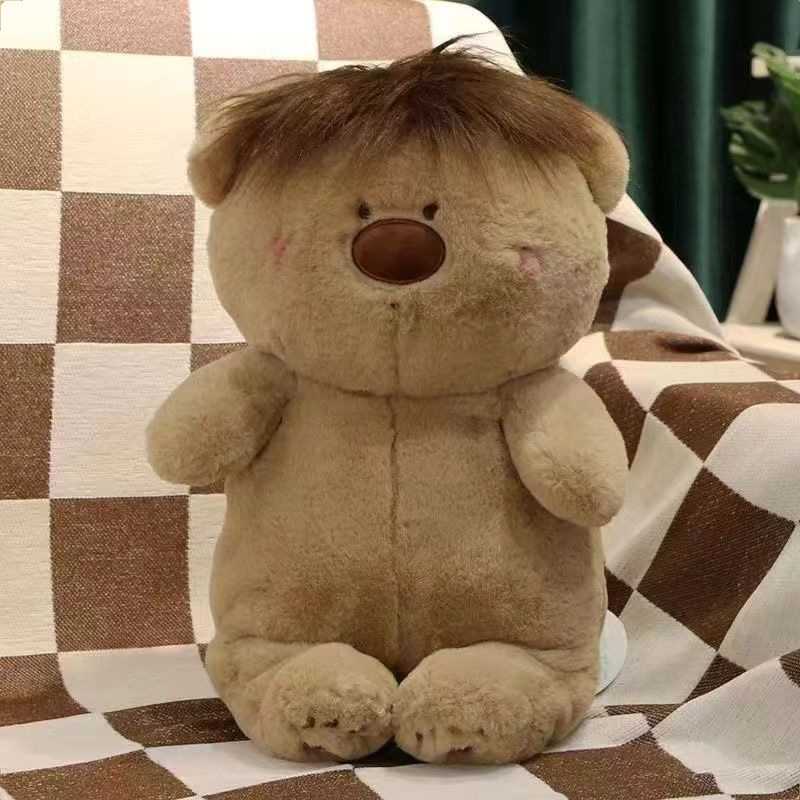髪型が変わる子豚のぬいぐるみ、大きな鼻の豚のぬいぐるみ、布製人形、ギフト、子供、女の子向け、様々な髪型|undefined